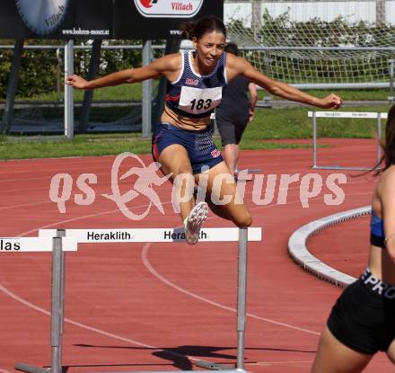 Leichtathletik.  400 Meter Huerden. Magdalena Kulnik (KLC). Villach, am 8.8.2020.
Foto: Kuess
---
pressefotos, pressefotografie, kuess, qs, qspictures, sport, bild, bilder, bilddatenbank