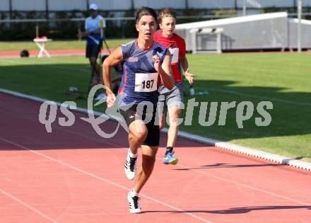 Leichtathletik.  100 Meter. Vasily Klimov (KLC). Villach, am 8.8.2020.
Foto: Kuess
---
pressefotos, pressefotografie, kuess, qs, qspictures, sport, bild, bilder, bilddatenbank