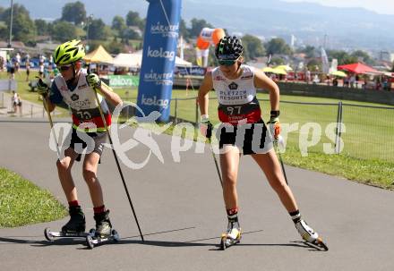 Sommer Grand Prix Langlauf.  Anna-Maria Logonder (97), Paul Reichinger. Villach, 22.8.2020.
Foto: Kuess
---
pressefotos, pressefotografie, kuess, qs, qspictures, sport, bild, bilder, bilddatenbank