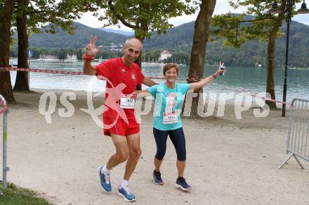 Kaernten laeuft.  Karl Balasch, Karoline Balasch. Klagenfurt, am 23.8.2020.
Foto: Kuess
---
pressefotos, pressefotografie, kuess, qs, qspictures, sport, bild, bilder, bilddatenbank