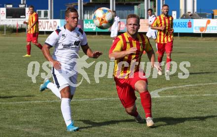 Fussball 1. Klasse C. Glanegg gegen St. Veit. Christian Ernst Schritliser (Glanegg), Andreas Karpf (St. Veit). Glanegg, am 23.8.2020.
Foto: Kuess
---
pressefotos, pressefotografie, kuess, qs, qspictures, sport, bild, bilder, bilddatenbank