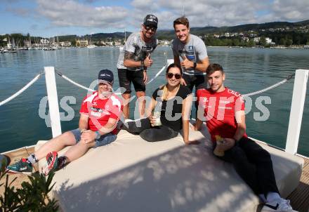 Kaernten Sport. Alexander Radin, Dominik Pacher, Nina Weratschnig, Magnus Oberhauser, Lukas Kollegger. Velden, 25.8.2020.
Foto: Kuess

---
pressefotos, pressefotografie, kuess, qs, qspictures, sport, bild, bilder, bilddatenbank