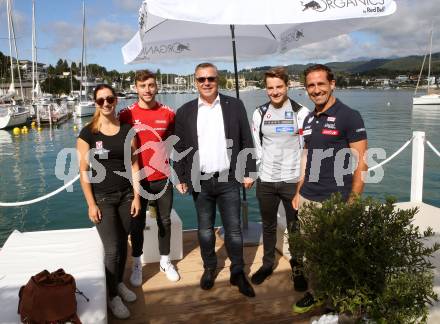 Kaernten Sport. Nina Weratschnig, Lukas Kollegger, Wolfgang Gratzer, Magnus Oberhauser, Kevin Haselsberger. Velden, 25.8.2020.
Foto: Kuess

---
pressefotos, pressefotografie, kuess, qs, qspictures, sport, bild, bilder, bilddatenbank