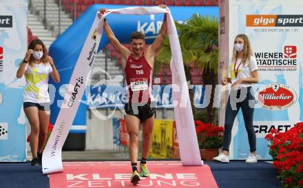 Kaernten laeuft.  Dominik Sowieja (GER). Klagenfurt, am 23.8.2020.
Foto: Kuess
---
pressefotos, pressefotografie, kuess, qs, qspictures, sport, bild, bilder, bilddatenbank