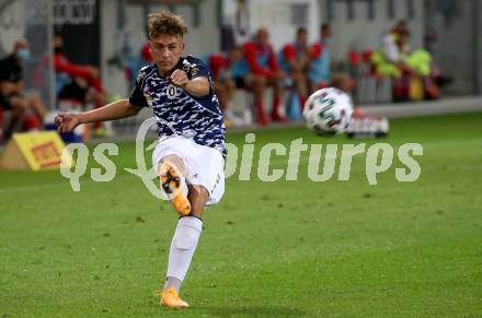 Fussball OEFB Cup. SK Austria KLagenfurt gegen Stadl-Paura. Fabio Markelic (Klagenfurt). KLagenfurt, am 28.8.2020.
Foto: Kuess
---
pressefotos, pressefotografie, kuess, qs, qspictures, sport, bild, bilder, bilddatenbank