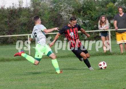 Fussball. 2. Klasse C. Viktring gegen Gurk. Werner Hofmeister (Viktring),   Oliver Liebetegger (Gurk). Viktring, 29.8.2020.
Foto: Kuess
---
pressefotos, pressefotografie, kuess, qs, qspictures, sport, bild, bilder, bilddatenbank