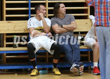 Basketball Austria Cup. Woerthersee Piraten gegen Fuerstenfeld Panthers.  Samo Udrih, Andreas Kuttnig (Piraten). Klagenfurt, am 20.9.2020.
Foto: Kuess
www.qspictures.net

---
pressefotos, pressefotografie, kuess, qs, qspictures, sport, bild, bilder, bilddatenbank