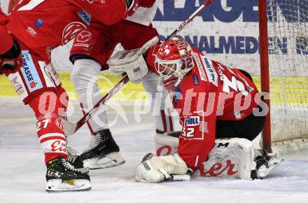 EBEL. Eishockey Bundesliga. KAC gegen	EC Red Bull Salzburg. Sebastian Dahm (KAC). Klagenfurt, am 22.11.2020.
Foto: Kuess
www.qspictures.net

---
pressefotos, pressefotografie, kuess, qs, qspictures, sport, bild, bilder, bilddatenbank