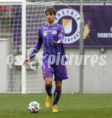 Fussball 2. Liga. SK Austria Klagenfurt gegen  SC Austria Lustenau.  Thorsten Mahrer (Klagenfurt). Klagenfurt, am 29.11.2020.
Foto: Kuess
www.qspictures.net
---
pressefotos, pressefotografie, kuess, qs, qspictures, sport, bild, bilder, bilddatenbank