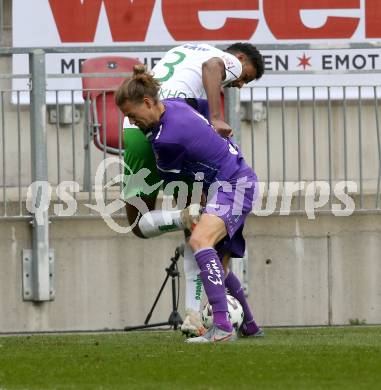 Fussball 2. Liga. SK Austria Klagenfurt gegen  SC Austria Lustenau.  Patrick Greil, (Klagenfurt), Till Cissokho (Lustenau). Klagenfurt, am 29.11.2020.
Foto: Kuess
www.qspictures.net
---
pressefotos, pressefotografie, kuess, qs, qspictures, sport, bild, bilder, bilddatenbank