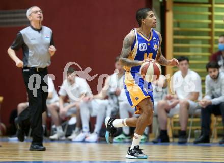 Basketball Zweite Liga 2020/2021. Grunddurchgang 10. Runde. KOS Celovec gegen BBU Salzburg. Raul De La Cruz  (BBU Salzburg). Klagenfurt, am 5.12.2020.
Foto: Kuess
www.qspictures.net

---
pressefotos, pressefotografie, kuess, qs, qspictures, sport, bild, bilder, bilddatenbank