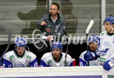 EBEL. Eishockey Bundesliga. VSV gegen Black Wings LINZ 1992.  Trainer Marco Pewal (VSV). Villach, am 6.12.2020.
Foto: Kuess
www.qspictures.net
---
pressefotos, pressefotografie, kuess, qs, qspictures, sport, bild, bilder, bilddatenbank