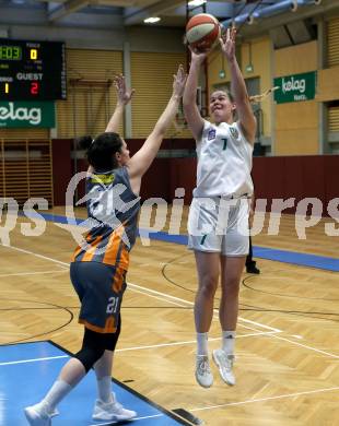 Basketball Damen Superliga 2020/2021. Grunddurchgang 8. Runde.  KOS Celovec Damen gegen BK Duchess Klosterneuburg. Nikolina Sofric (KOS Celovec),  Lilla Horvath  (Klosterneuburg). Klagenfurt, am 12.12.2020.
Foto: Kuess
www.qspictures.net

---
pressefotos, pressefotografie, kuess, qs, qspictures, sport, bild, bilder, bilddatenbank