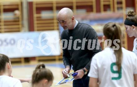 Basketball Damen Superliga 2020/2021. Grunddurchgang 8. Runde.  KOS Celovec Damen gegen BK Duchess Klosterneuburg. Trainer Dragan Sliskovic (KOS Celovec). Klagenfurt, am 12.12.2020.
Foto: Kuess
www.qspictures.net

---
pressefotos, pressefotografie, kuess, qs, qspictures, sport, bild, bilder, bilddatenbank