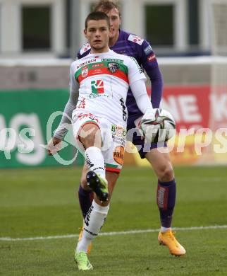 Fussball. Bundesliga. RZ Pellets WAC gegen FK Austria Wien.  Dejan Joveljic (WAC). Wolfsberg, am 13.12.2020.
Foto: Kuess
www.qspictures.net

---
pressefotos, pressefotografie, kuess, qs, qspictures, sport, bild, bilder, bilddatenbank