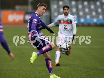 Fussball. Bundesliga. RZ Pellets WAC gegen FK Austria Wien. Aleksandar Jukic   (Wien). Wolfsberg, am 13.12.2020.
Foto: Kuess
www.qspictures.net

---
pressefotos, pressefotografie, kuess, qs, qspictures, sport, bild, bilder, bilddatenbank