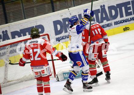 EBEL. Eishockey Bundesliga. VSV gegen HCB Suedtirol Alperia. Torjubel Maxa Felix,  (VSV),  (Bozen). Villach, am 22.12.2020
Foto: Kuess
www.qspictures.net
---
pressefotos, pressefotografie, kuess, qs, qspictures, sport, bild, bilder, bilddatenbank