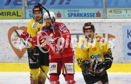 EBEL. Eishockey Bundesliga. KAC gegen	spusu Vienna Capitals. Torjubel Rok Ticar (KAC). Klagenfurt, am 22.12.2020.
Foto: Kuess
www.qspictures.net

---
pressefotos, pressefotografie, kuess, qs, qspictures, sport, bild, bilder, bilddatenbank