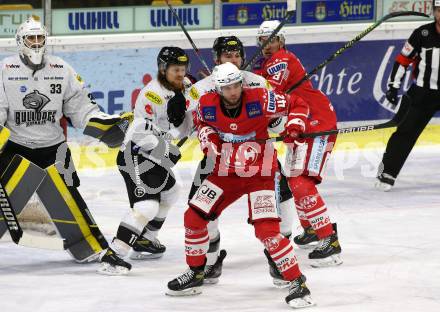 EBEL. Eishockey Bundesliga. KAC gegen	Dornbirner EC. Rok Ticar, Nicholas Eric Petersen, Thomas Hoeneckl, Saku Salmela, Matthew MacKenzie (KAC). Klagenfurt, am 31.1.2021.
Foto: Kuess
www.qspictures.net

---
pressefotos, pressefotografie, kuess, qs, qspictures, sport, bild, bilder, bilddatenbank