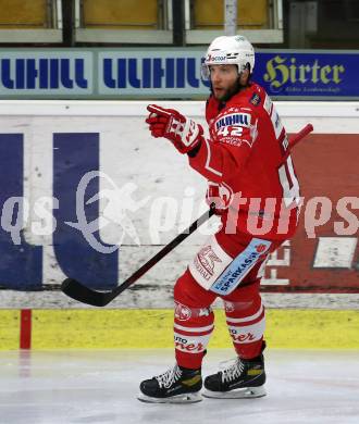 EBEL. Eishockey Bundesliga. KAC gegen	Dornbirner EC. Torjubel Rok Ticar (KAC). Klagenfurt, am 31.1.2021.
Foto: Kuess
www.qspictures.net

---
pressefotos, pressefotografie, kuess, qs, qspictures, sport, bild, bilder, bilddatenbank