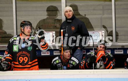 EBEL. Eishockey Bundesliga. VSV gegen Moser Medical Graz 99ers.  Co-Trainer Patrick Harand (Graz). Villach, am 23.2.2021.
Foto: Kuess
www.qspictures.net
---
pressefotos, pressefotografie, kuess, qs, qspictures, sport, bild, bilder, bilddatenbank