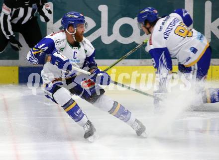 EBEL. Eishockey Bundesliga. VSV gegen Moser Medical Graz 99ers.  Jamie Fraser (VSV). Villach, am 23.2.2021.
Foto: Kuess
www.qspictures.net
---
pressefotos, pressefotografie, kuess, qs, qspictures, sport, bild, bilder, bilddatenbank