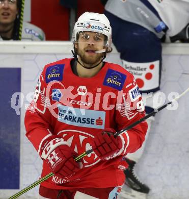 EBEL. Eishockey Bundesliga. KAC gegen	Fehervar AV19. Daniel Obersteiner (KAC). Klagenfurt, am 7.3.2021.
Foto: Kuess
www.qspictures.net

---
pressefotos, pressefotografie, kuess, qs, qspictures, sport, bild, bilder, bilddatenbank