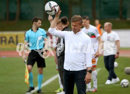 Fussball. Bundesliga. RZ Pellets WAC gegen FC Red Bull Salzburg.  Trainer Jesse Marsch  (Salzburg). Wolfsberg, am 25.4.2021.
Foto: Kuess
www.qspictures.net

---
pressefotos, pressefotografie, kuess, qs, qspictures, sport, bild, bilder, bilddatenbank