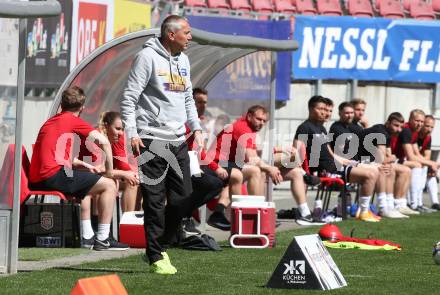 Fussball 2. Liga. SK Austria Klagenfurt gegen FC Juniors OOE.  Trainer Peter Pacult (Klagenfurt). Klagenfurt, am 9.5.2021.
Foto: Kuess
www.qspictures.net
---
pressefotos, pressefotografie, kuess, qs, qspictures, sport, bild, bilder, bilddatenbank