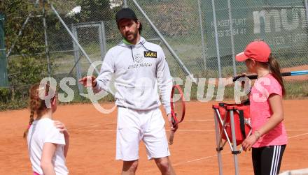 Tennis. Nachwuchstraining mit Juergen Melzer. Poertschach, am 29.4.2021.
Foto: Kuess
www.qspictures.net

---
pressefotos, pressefotografie, kuess, qs, qspictures, sport, bild, bilder, bilddatenbank