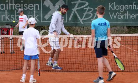 Tennis. Nachwuchstraining mit Juergen Melzer. Poertschach, am 29.4.2021.
Foto: Kuess
www.qspictures.net

---
pressefotos, pressefotografie, kuess, qs, qspictures, sport, bild, bilder, bilddatenbank