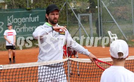 Tennis. Nachwuchstraining mit Juergen Melzer. Poertschach, am 29.4.2021.
Foto: Kuess
www.qspictures.net

---
pressefotos, pressefotografie, kuess, qs, qspictures, sport, bild, bilder, bilddatenbank