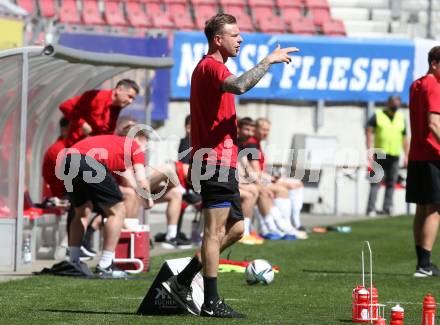 Fussball 2. Liga. SK Austria Klagenfurt gegen FC Juniors OOE.  Co-Trainer Martin Lassnig (Klagenfurt). Klagenfurt, am 9.5.2021.
Foto: Kuess
www.qspictures.net
---
pressefotos, pressefotografie, kuess, qs, qspictures, sport, bild, bilder, bilddatenbank