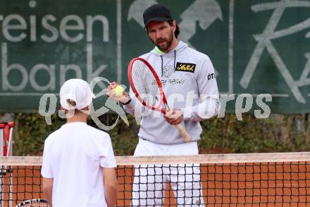 Tennis. Nachwuchstraining mit Juergen Melzer. Poertschach, am 29.4.2021.
Foto: Kuess
www.qspictures.net

---
pressefotos, pressefotografie, kuess, qs, qspictures, sport, bild, bilder, bilddatenbank