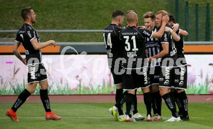 Fussball. Bundesliga. RZ Pellets WAC gegen LASK. Torjubel Johannes Eggestein (LASK). Wolfsberg, am 12.5.2021.
Foto: Kuess
www.qspictures.net

---
pressefotos, pressefotografie, kuess, qs, qspictures, sport, bild, bilder, bilddatenbank