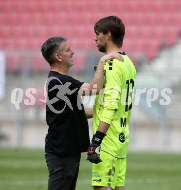 Fussball 2. Liga. SK Austria Klagenfurt gegen SV Horn.  Matthias Imhof, Philip Menzel (Klagenfurt). Klagenfurt, am 16.5.2021.
Foto: Kuess
www.qspictures.net
---
pressefotos, pressefotografie, kuess, qs, qspictures, sport, bild, bilder, bilddatenbank