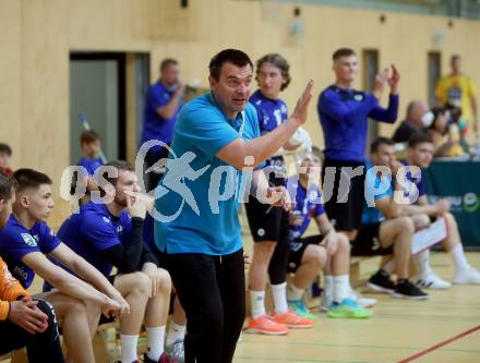 Handball spusu Liga. SC Ferlach gegen UHK Krems. Trainer Uros Serbec  (Ferlach). Ferlach, am 15.5.2021.
Foto: Kuess
www.qspictures.net
---
pressefotos, pressefotografie, kuess, qs, qspictures, sport, bild, bilder, bilddatenbank