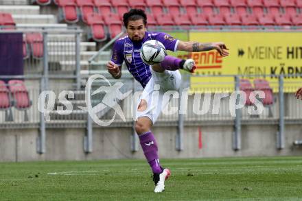 Fussball 2. Liga. SK Austria Klagenfurt gegen SV Horn.  Maximiliano Moreira Romero (Klagenfurt). Klagenfurt, am 16.5.2021.
Foto: Kuess
www.qspictures.net
---
pressefotos, pressefotografie, kuess, qs, qspictures, sport, bild, bilder, bilddatenbank