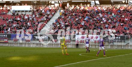 Fussball. Bundesliga Relegation. SK Austria Klagenfurt gegen St. Poelten.   Fans (Klagenfurt). Klagenfurt, am 26.5.2021.
Foto: Kuess
www.qspictures.net
---
pressefotos, pressefotografie, kuess, qs, qspictures, sport, bild, bilder, bilddatenbank