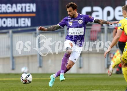 Fussball. Bundesliga Relegation. SK Austria Klagenfurt gegen St. Poelten.   Philipp Huetter (Klagenfurt). Klagenfurt, am 26.5.2021.
Foto: Kuess
www.qspictures.net
---
pressefotos, pressefotografie, kuess, qs, qspictures, sport, bild, bilder, bilddatenbank