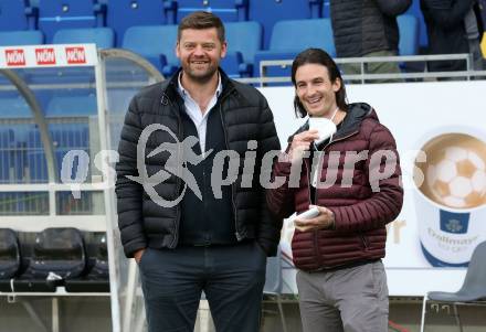 Fussball. Bundesliga Relegation. St. Poelten gegen SK Austria Klagenfurt .   Tomislav Karajica, Claudio Trevisan. Klagenfurt, am 29.5.2021.
Foto: Kuess
www.qspictures.net
---
pressefotos, pressefotografie, kuess, qs, qspictures, sport, bild, bilder, bilddatenbank