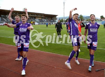 Fussball. Bundesliga. RZ Pellets WAC gegen FK Austria Wien. Jubel Austria. Wolfsberg, am 30.5.2021.
Foto: Kuess
www.qspictures.net

---
pressefotos, pressefotografie, kuess, qs, qspictures, sport, bild, bilder, bilddatenbank