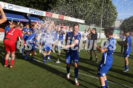 Fussball Kaerntner Liga. SAK gegen Treibach.   Meisterjubel Treibach. KLagenfurt, am 26.6.2021.
Foto: Kuess
---
pressefotos, pressefotografie, kuess, qs, qspictures, sport, bild, bilder, bilddatenbank