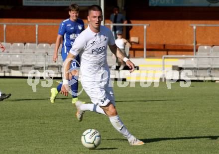 Fussball Kaerntner Liga. SAK gegen Treibach. Zoran Vukovic  (SAK). KLagenfurt, am 26.6.2021.
Foto: Kuess
---
pressefotos, pressefotografie, kuess, qs, qspictures, sport, bild, bilder, bilddatenbank