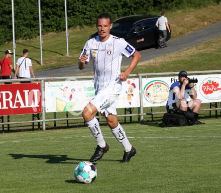 Fussball. Freundschaftsspiel. Koettmannsdorf gegen Austria Klagenfurt.   Patrick Greil  (Klagenfurt). Klagenfurt, am 28.6.2021.
Foto: Kuess
www.qspictures.net
---
pressefotos, pressefotografie, kuess, qs, qspictures, sport, bild, bilder, bilddatenbank