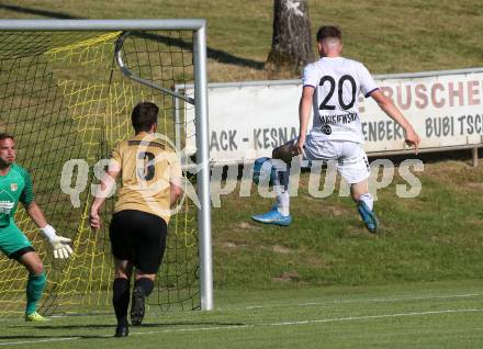 Fussball. Freundschaftsspiel. Koettmannsdorf gegen Austria Klagenfurt.   Fabian Janschitz (Koettmannsdorf), Tim Maciejewski  (Klagenfurt). Klagenfurt, am 28.6.2021.
Foto: Kuess
www.qspictures.net
---
pressefotos, pressefotografie, kuess, qs, qspictures, sport, bild, bilder, bilddatenbank