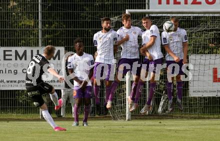 Fussball Testspiel. ASK gegen SK Austria Klagenfurt. Ziga Anzelj (ASK), Gloire Amanda, Kosmas Gkezos, Herbert Paul, Ivan Saravanja, Turgay Gemicibasi (Austria Klagenfurt). Klagenfurt, am 2.7.2021.
Foto: Kuess
---
pressefotos, pressefotografie, kuess, qs, qspictures, sport, bild, bilder, bilddatenbank