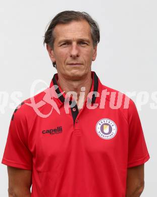 Fussball. Bundesliga. Austria Klagenfurt. Mannschaftsfototermin. Portrait.  Peter Kostolansky. Klagenfurt, am 8.7.2021.
Foto: Kuess
www.qspictures.net
---
pressefotos, pressefotografie, kuess, qs, qspictures, sport, bild, bilder, bilddatenbank