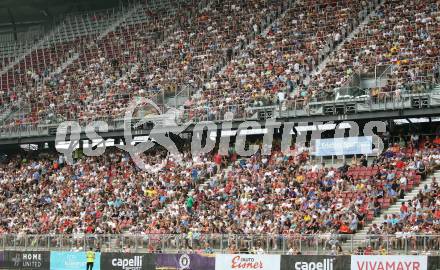 Fussball. Bundesliga. SK Austria Klagenfurt gegen WAC. Fans  (Klagenfurt). Klagenfurt, am 25.7.2021.
Foto: Kuess
www.qspictures.net
---
pressefotos, pressefotografie, kuess, qs, qspictures, sport, bild, bilder, bilddatenbank