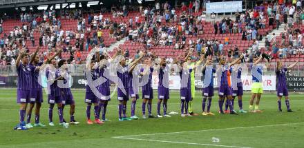 Fussball. Bundesliga. SK Austria Klagenfurt gegen WAC.  Jubel (Klagenfurt). Klagenfurt, am 25.7.2021.
Foto: Kuess
www.qspictures.net
---
pressefotos, pressefotografie, kuess, qs, qspictures, sport, bild, bilder, bilddatenbank